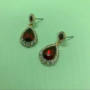 Charter Club Silver-Tone Crystal & Stone  Earrings